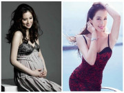 Bà bầu - So kè nhan sắc của các nàng dâu bạc tỷ sau khi sinh con