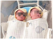 Bà bầu - Ca sinh đặc biệt: Cặp song sinh chào đời cách nhau 11 ngày