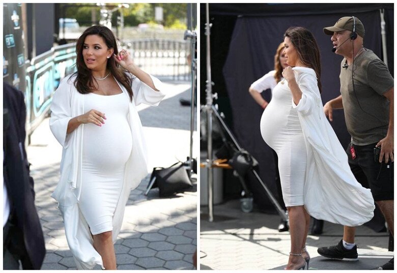 Người đẹp hạnh phúc khi có con ở tuổi trung niên.