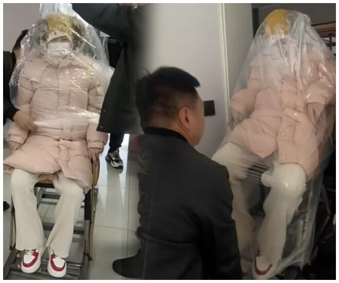 Hình ảnh sau sinh của người phụ nữ gây chú ý.