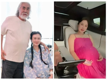 Hai người chồng cao tuổi không tiếc tay chi tiền chăm sóc vợ trẻ khi mang thai