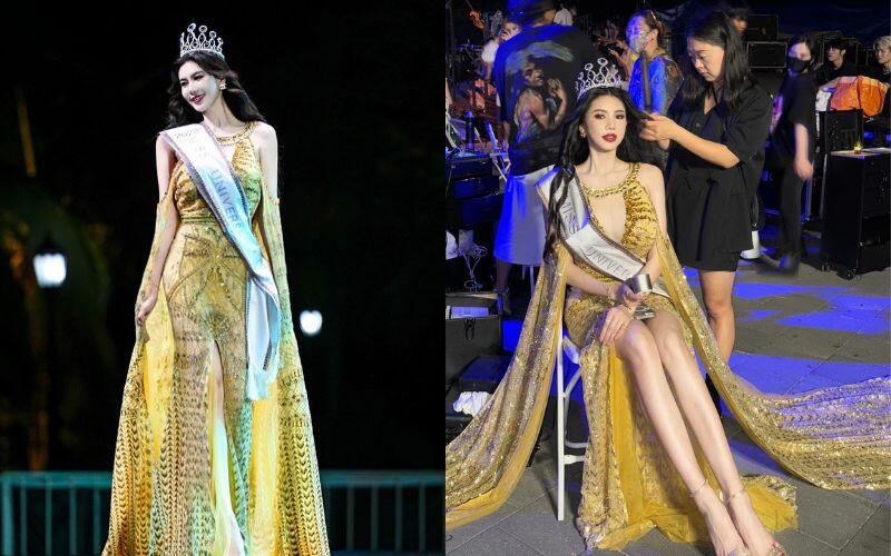 Và giữa rất nhiều đại diện đến từ châu Á, có lẽ Miss Universe Trung Quốc là cái tên rất được quan tâm. Bởi sau 1 năm bỏ lỡ cuộc thi vì đến trễ kỷ lục vào năm ngoái do trục trặc visa thì năm nay, cô nàng đã chính thức được "xuất khẩu".