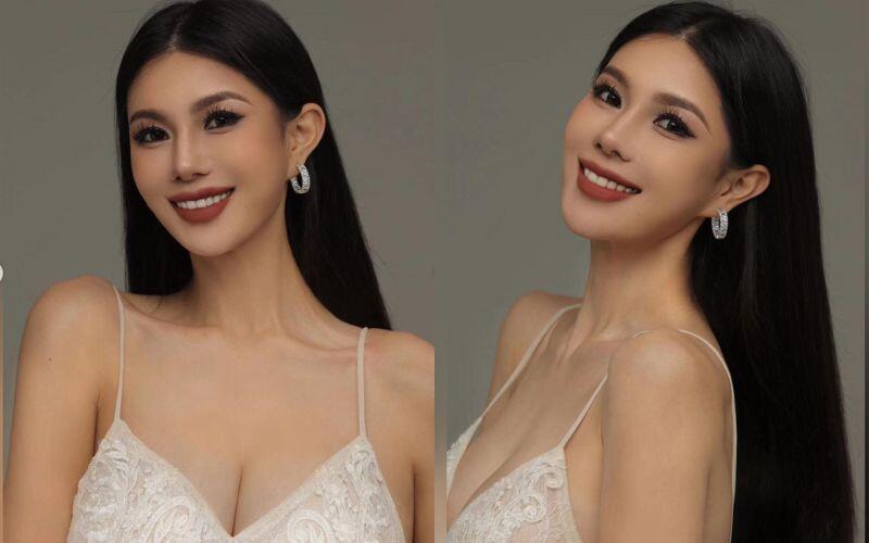 Tuy nhiên, trong những ảnh chụp beauty được cô nàng đăng tải trên trang chủ Miss Universe 2024, Jia Qi gây ấn tượng với gương mặt Vline sắc sảo, ngũ quan thanh tú và làn da nâu quyến rũ. Thần thái và nụ cười của cô nàng khiến ai cũng phải trầm trồ.