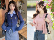 Thời trang - Kiểu áo dệt kim rất dễ gây lỗi kém duyên khi mặc vào Thu Đông, chị em muốn sang phải nắm 3 cách