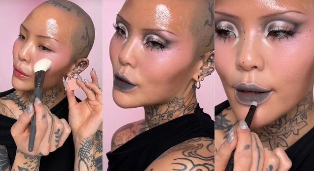 Moo deng makeup xu hướng trang điểm giống chú hà mã đang viral từ âu sang á báo hiệu hot trend năm nay - 4