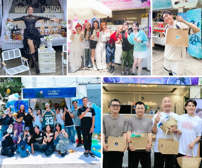 Các xe food truck đầy màu sắc và sáng tạo trong chương trình Chị Đẹp Đạp Gió 2024 và Anh Trai Vượt Ngàn Chông Gai.