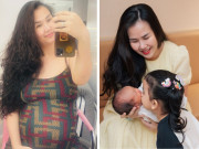 Bà bầu - Vừa sinh con 2 tuần, Võ Hạ Trâm đã gần về mức cân nặng như mong muốn nhờ bữa ăn bà đẻ toàn rau củ