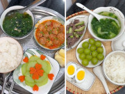 Bà bầu - Chủ nhân loạt mâm cơm 26.000 khoe bữa cơm cữ nấu cho vợ nhận nhiều lời khen ngợi từ cộng đồng mạng