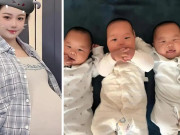 Bà bầu - Mẹ 9X bầu song sinh lần đầu 2 bé trai, lần tiếp theo mang thai 3, chồng rơi nước mắt khi nhìn thấy con