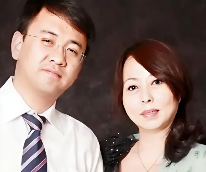 Vợ chồng Lý Kiều Lâm.