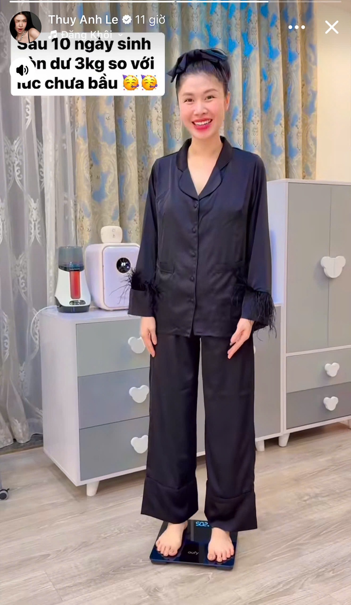 Nhan sắc rạng rỡ của bà mẹ 3 con.