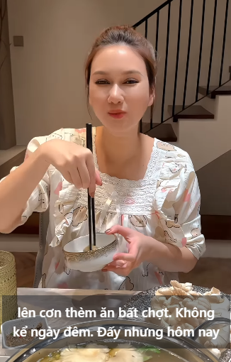 Mẹ bầu khiến nhiều người ghen tỵ vì “ăn hoài chỉ vào con”.