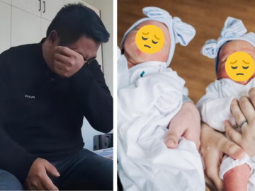 Vợ sinh đôi nhưng chỉ 1 con cùng huyết thống với chồng, người chồng kiên quyết chỉ giữ con ruột
