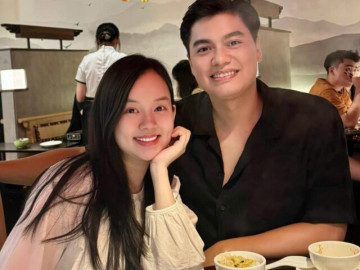 Ly Kute xuất hiện rạng rỡ bên chồng sau sinh con 1 tháng, nhan sắc mẹ bỉm giữ vững phong độ hot girl Hà thành