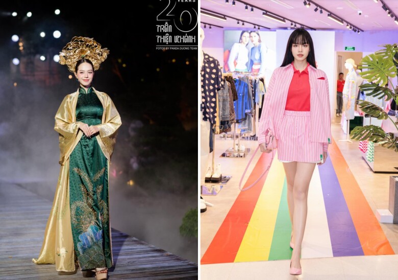 Kỹ năng catwalk của Thanh Thủy tiến bộ rõ rệt