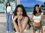 Đẹp - Con gái MC đình đám 16 tuổi mặt đẹp như hoa hậu, dáng chuẩn siêu mẫu, mẹ siêu sao phải hỏi xin bí quyết