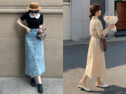 Thời trang - Khi đi làm, tôi mới biết phụ nữ công sở sành điệu không đi giày bệt với váy dài, 3 kiểu này đẹp hơn