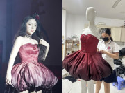 Thời trang - Đúng con nhà nòi, ái nữ nhà siêu mẫu Thúy Hạnh 16 tuổi tự thiết kế trang phục như dân chuyên, make-up thuần thục