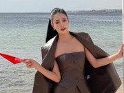 Thời trang - Á hậu Bùi Khánh Linh phản ứng thế nào khi bị khán giả chỉ trích vì quên sash?