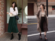 Thời trang - 6 sai lầm khi phối chân váy dài với bốt cao cổ khiến chị em "lùn một mẩu", mất hết nét thanh lịch