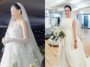 Thời trang - MC Mai Ngọc cưới, diện mẫu váy đẹp tinh tế nhưng có xa hoa bằng mẫu váy cưới năm xưa trị giá hơn 200 triệu?