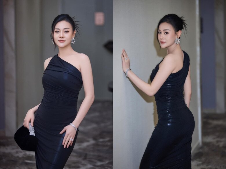 Dù cơ thể chưa đẹp và săn chắc như trước do chưa quay lại luyện tập nhưng Phương Oanh được nhận xét về dáng nhanh đáng ngưỡng mộ. 