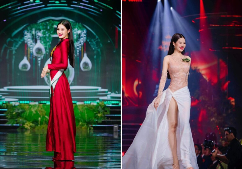 Phần trình diễn của Cao Ngọc Bích ở Miss Earth Vietnam 2023