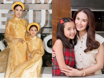 Ái nữ nhà Hà Kiều Anh được kỳ vọng là hoa hậu, sớm bộc lộ năng khiếu như con gái mỹ nhân đẹp nhất Philippines