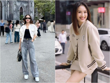Hồng Diễm ăn gian tuổi thật nhờ gu thời trang đời thực đáng tham khảo