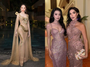 Mặc váy xuyên thấu mà chọn sai quần nội y, loạt mỹ nhân Việt "muối mặt"