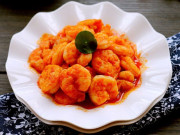 Bếp Eva - Tôm đừng rang hay hấp nữa, đem sốt thế này được món trôi cơm lại bổ dưỡng, người già hay trẻ nhỏ đều thích mê