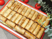 Bếp Eva - Trời lạnh làm mẻ nem, nhớ bôi thứ này lên trước khi rán, cái nào cũng vàng ươm, để lâu vẫn giòn