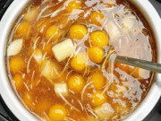 Trời lạnh nấu chè sắn dẻo thơm ngon, nóng hổi ngọt ngào đãi cả nhà