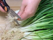 Bếp Eva - Mua hành lá về vài hôm là hỏng, nhớ làm theo cách này, hành để cả tháng vẫn tươi nguyên