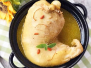 Bếp Eva - Gà tiềm thuốc bắc quen rồi, đem tiềm kiểu này mới lạ mà chất lượng, mùa đông ăn vào cực ấm bụng