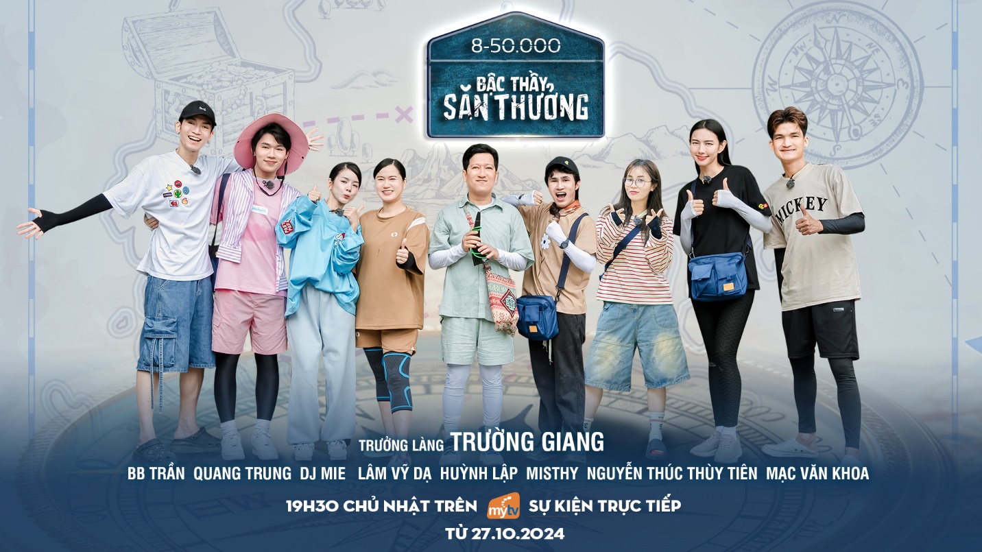 Bậc Thầy Săn Thưởng phát hành sớm nhất và độc quyền trên nền tảng ứng dụng giải trí MyTV phát lại trên kênh Youtube MyTV Vũ Trụ Giải Trí