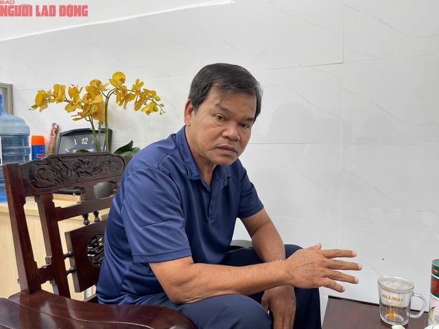 Ông Cường kể lại sự việc với phóng viên Báo Người Lao Động.