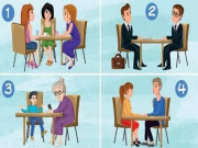 Eva tám - Trắc nghiệm tâm lý: Theo trực giác, bạn không muốn đến ngồi bàn nào nhất?