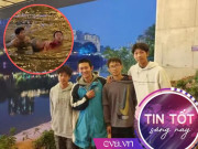 Tin tức - 4 học sinh cấp 3 dũng cảm cứu sống cụ bà bị đuối nước trên sông