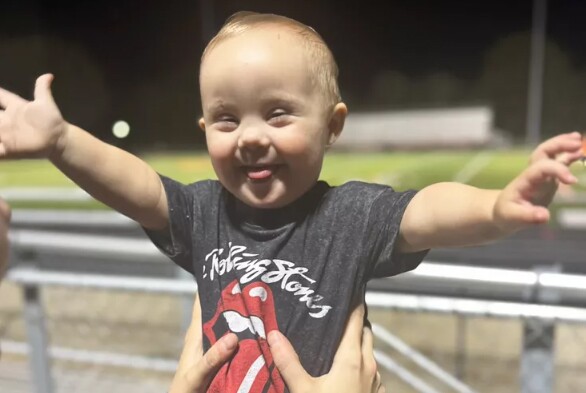 Với Lindsey Wiggins, nụ cười của con gái rất có sức lan tỏa. 