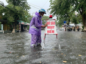 Miền Trung đỉnh điểm mưa lớn, nơi nào tâm điểm mưa to?