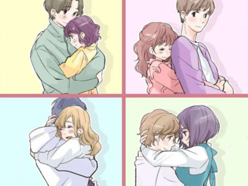 Trắc nghiệm tâm lý: Bạn thích ôm theo cách nào nhất?