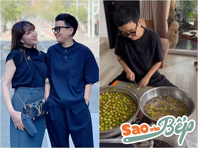 Thấy người tình hì hục làm món sung muối, danh ca Thanh Hà sẵn sàng trả 1 triệu đồng/kg