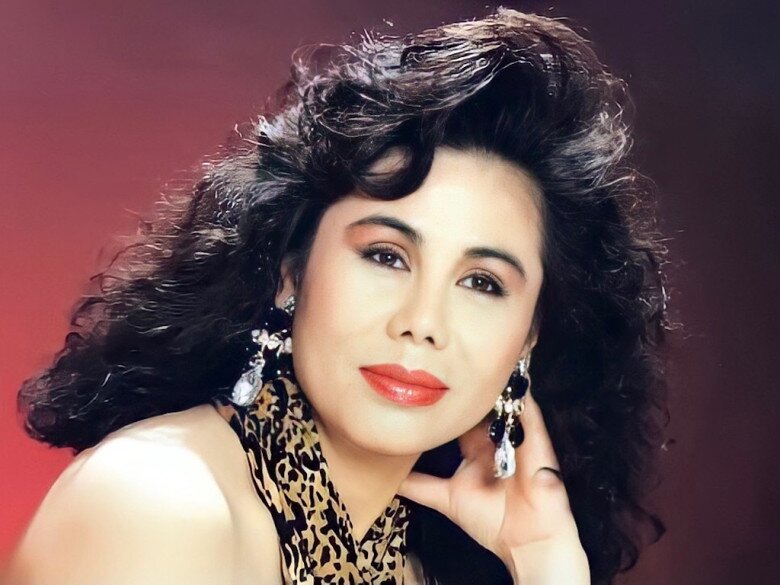 Danh ca Thanh Tuyền hồi trẻ.