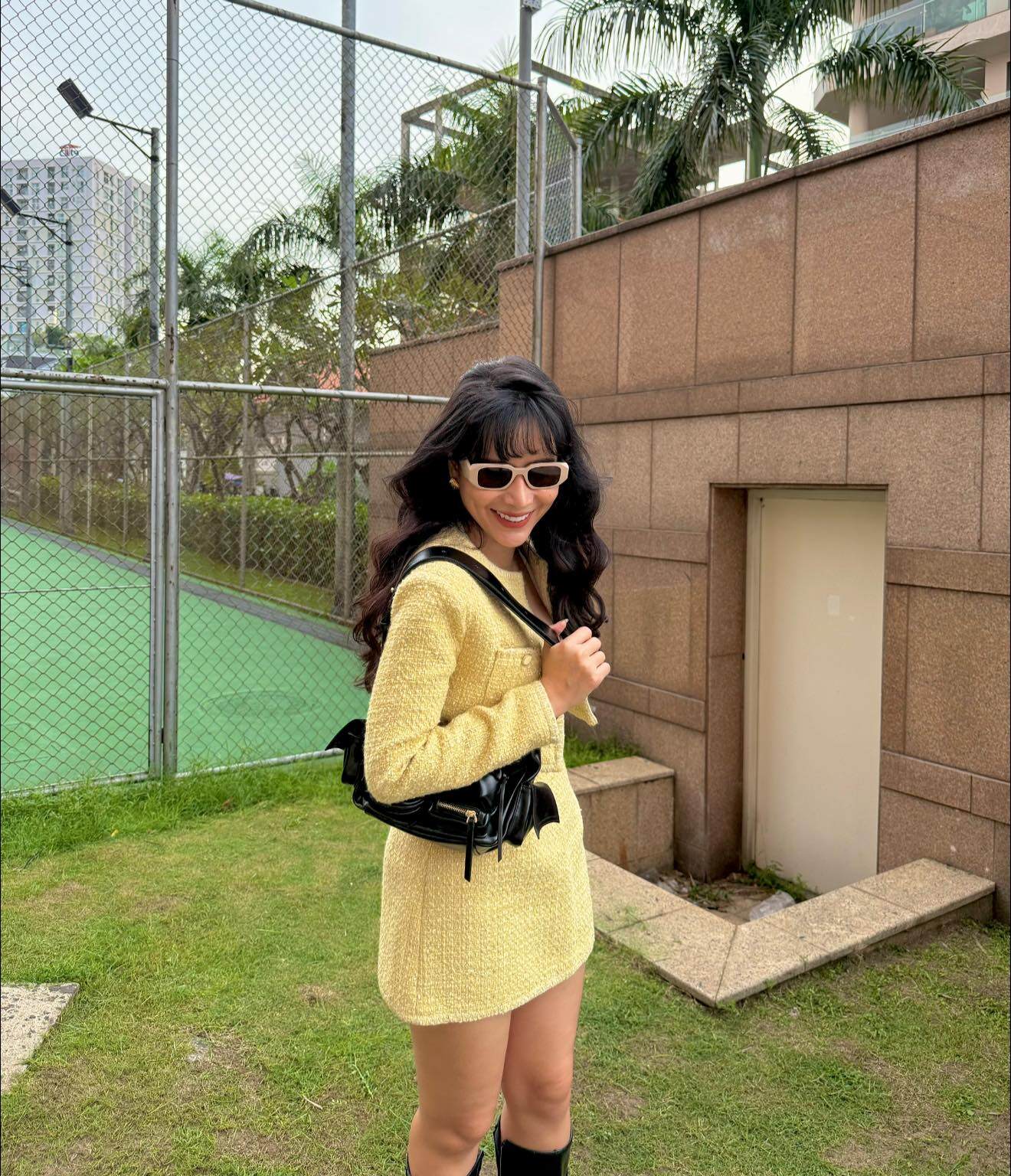 Cô thấy may mắn vì vẫn còn mẹ bên cạnh đỡ đần.