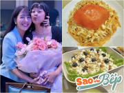 Bếp Eva - Bữa ăn đẹp mắt như nhà hàng của BTV Diệp Chi làm con gái thích thú, ai cũng thốt lên "Ngon quá trời"