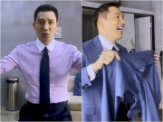 Giải trí - Shark Minh bị rách toạc quần trên sóng truyền hình: "Cá mập" độc thân giàu có vẫn khẳng định quần "xịn"