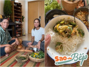 Bếp Eva - "Hoa hậu nghèo nhất Việt Nam" được bố ruột mang cho món dân dã lên chung cư, đắng mà ai cũng khen ngon