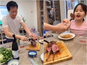 Bếp Eva - Đại gia Đức An nấu mì bị Phan Như Thảo chê không ngon nhưng thái độ của con gái mát lòng mát dạ