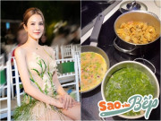 Bếp Eva - Diệp Lâm Anh hiếm hoi khoe nấu nướng, cho đàn em ăn rồi nhẹ nhàng "xin 600 nghìn"